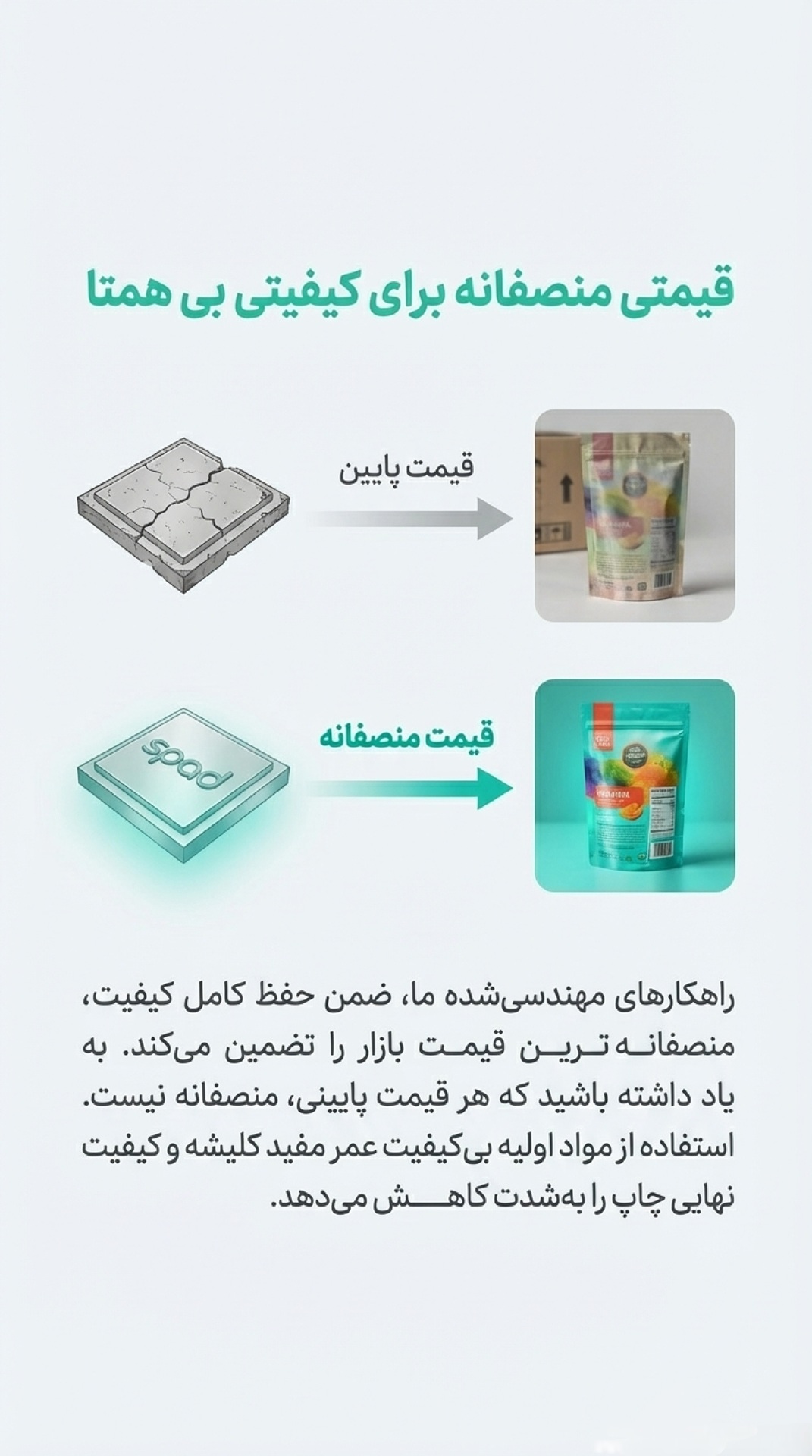 قیمت منصفانه اسپاد